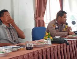 Kades Mekar Sari Gelar Rapat Koordinasi Terkait Genangan Air Akibat Limbah PETI