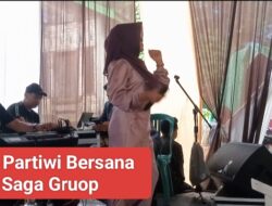 Dea Partiwi Meriahkan Resepsi Pernikahan di Sungai Rengas Bersama Saga Group
