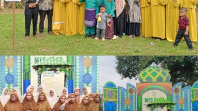 Kepala Desa Olak Kemang Hadiri Pawai Ta’aruf MTQ ke-19 dengan Meriah