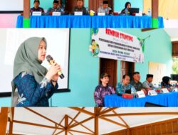Camat Ismail, S.Pd dan Pj Kades Ardiansyah Kompak Dukung Percepatan Penurunan Stunting di Desa Rawa Mekar
