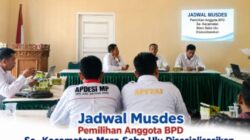 Jadwal Musdes Pemilihan Anggota BPD Se- Kecamatan Maro Sebo Ulu Disosialisasikan