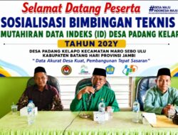 Pemdes Padang Kelapo Gelar Sosialisasi dan Bimbingan Teknis Pemutakhiran Data Indeks Desa Tahun 2026