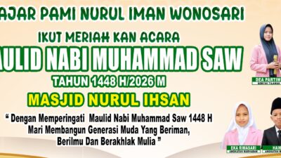 Pelajar PAMI Nurul Iman Akan Meriahkan Peringatan Maulid Nabi Muhammad SAW 1448 H