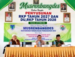 Pemdes dan BPD Desa Tebing Tinggi Gelar Musrenbangdes Penyusunan RKP Desa Tahun 2027 dan DURKP Tahun 2028
