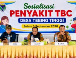 Sosialisasi Penyakit TBC Digelar di Desa Tebing Tinggi