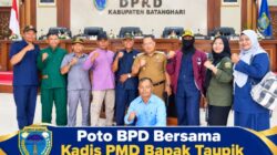 BPD se-Kabupaten Batanghari Hadiri Rapat Paripurna, Dihadiri Kadis dan Kabid PMD