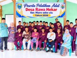 Pelatihan Adat Desa Rawa Mekar Digelar, Hadirkan Narasumber Tokoh Adat dan Budaya Batanghari