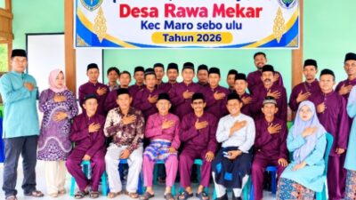 Pelatihan Adat Desa Rawa Mekar Digelar, Hadirkan Narasumber Tokoh Adat dan Budaya Batanghari